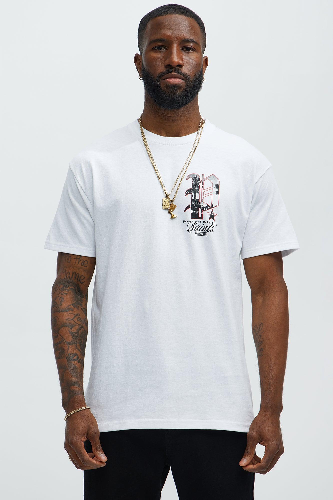 Paradise Found Short Sleeve Tee - White Product Image