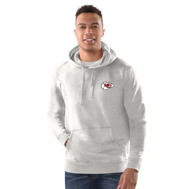 Men's Margaritaville Gray Kansas City Chiefs Time Flies Garment Dyed Pullover Hoodie,  Product Image