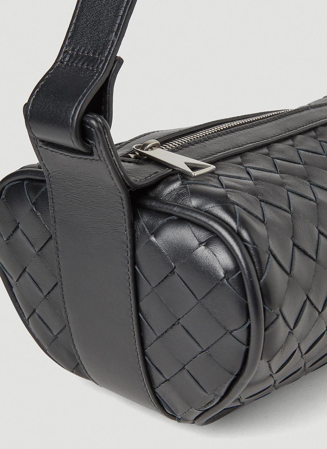 BOTTEGA VENETA Knitted Cross-body Bag In Black Product Image