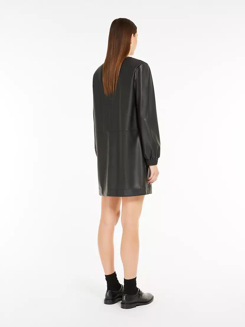 Pepe Faux-Leather Minidress Product Image