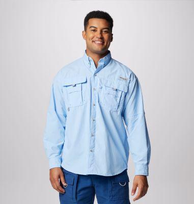 Columbia Big Tall Bahama II Long Sleeve Shirt (Vivid ) Men's Long Sleeve Button Up Product Image