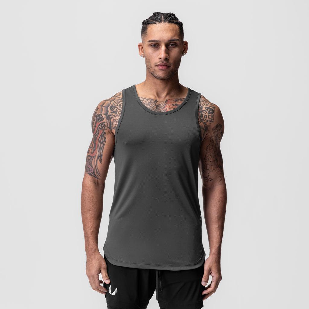 0830. AeroSilver® Tank Top - Space Grey Product Image