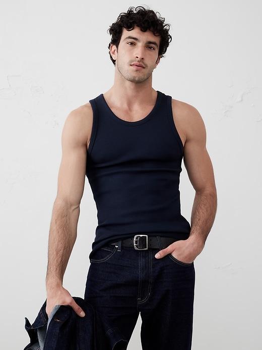 Mini Ribbed Tank Product Image