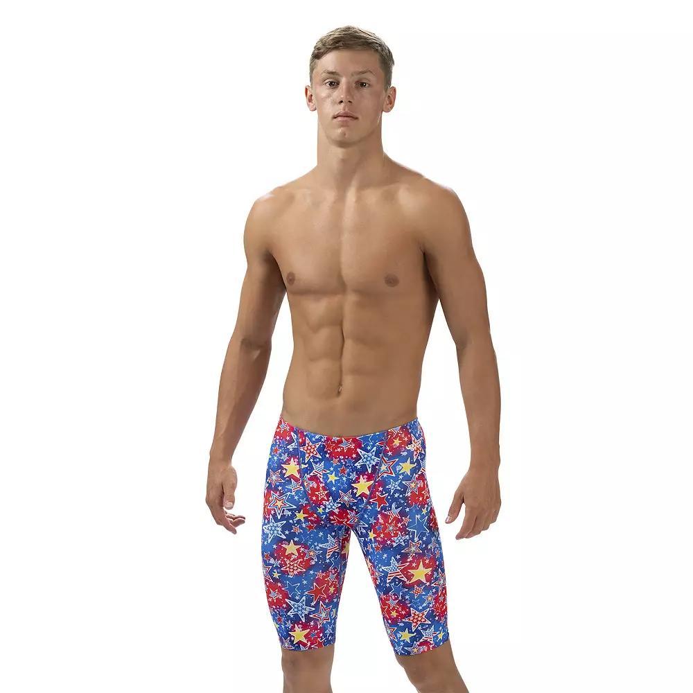 Men's Uglies Dolfin Print Jammer Swimsuit, Size: 32, Celebrate Product Image