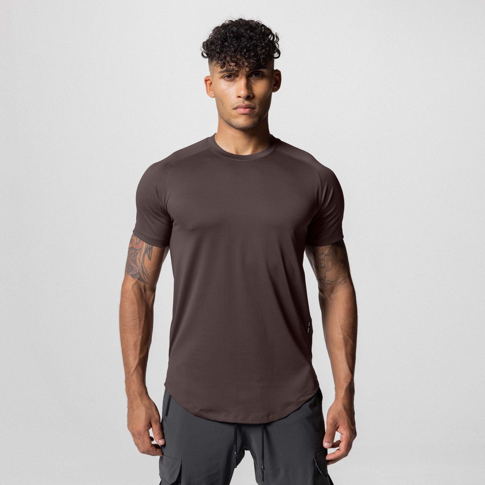 0660. AeroSilver® Established Tee - Dark Earth Product Image