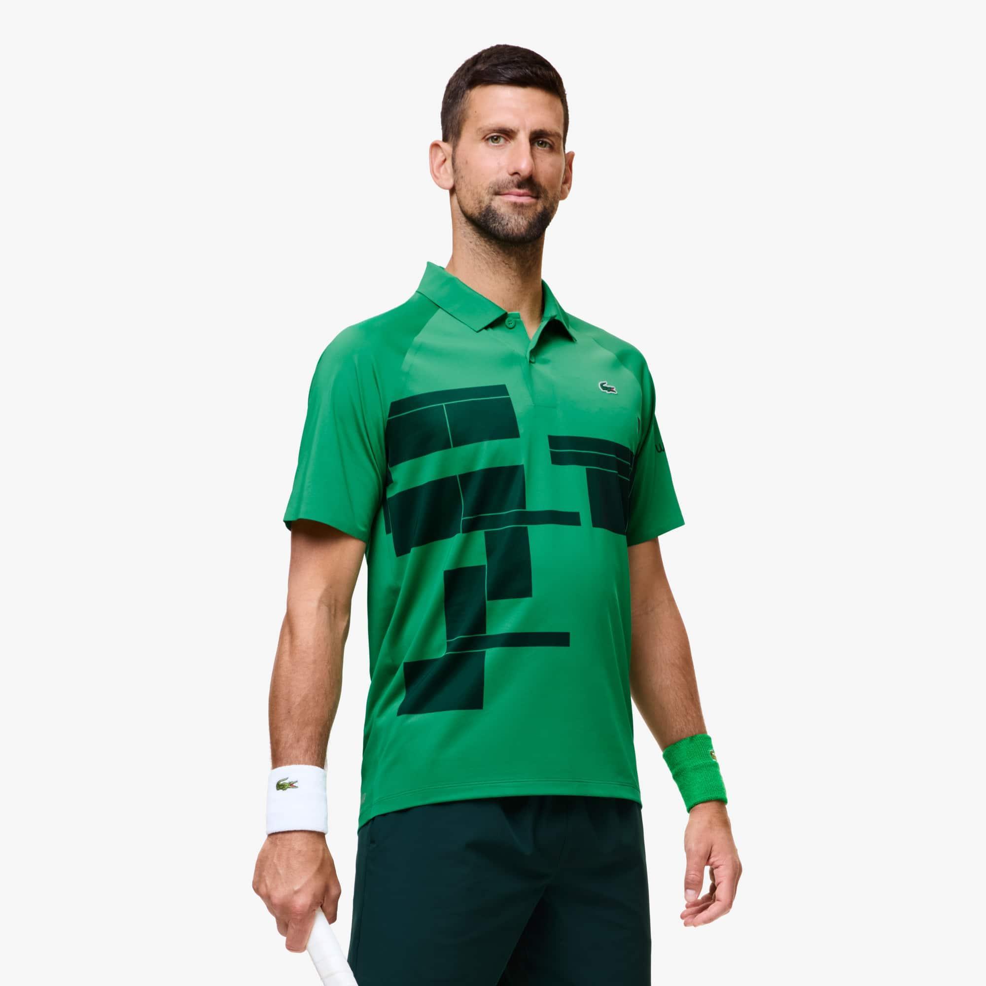 Lacoste Tennis x Novak Djokovic Regular Fit On Court Polo Shirt Product Image