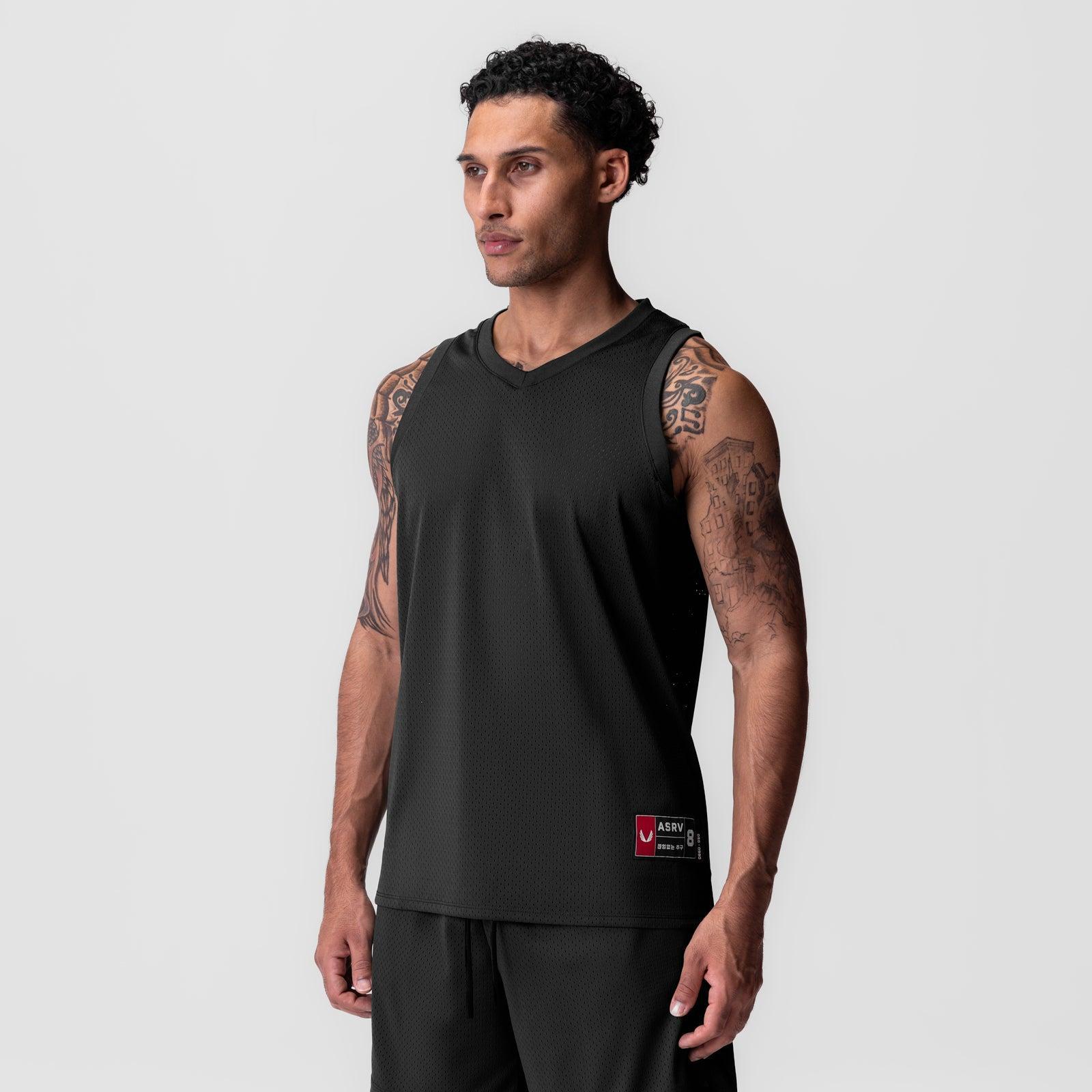 0990. Ion-Mesh Basketball Jersey - Crimson Product Image
