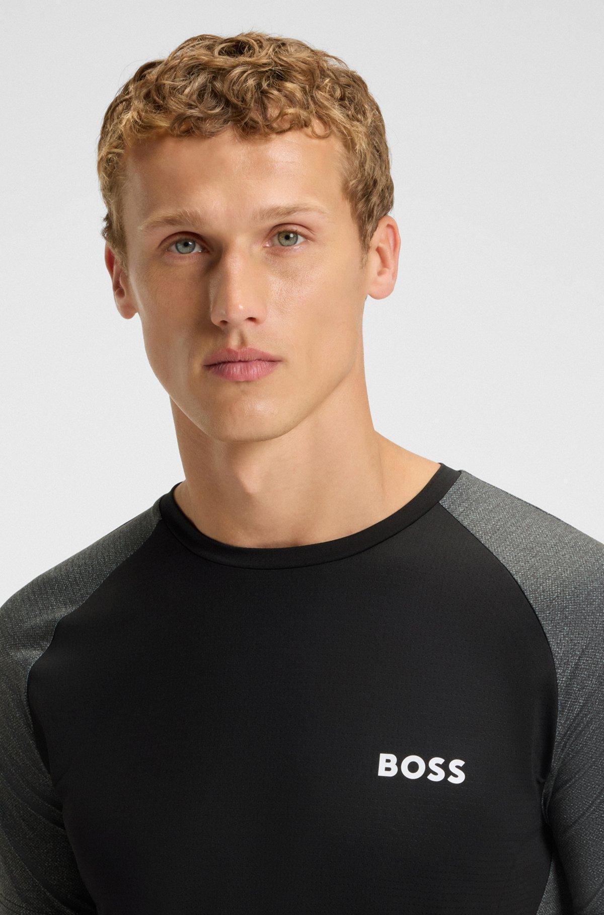 Regular-fit T-shirt in mercerized cotton Product Image