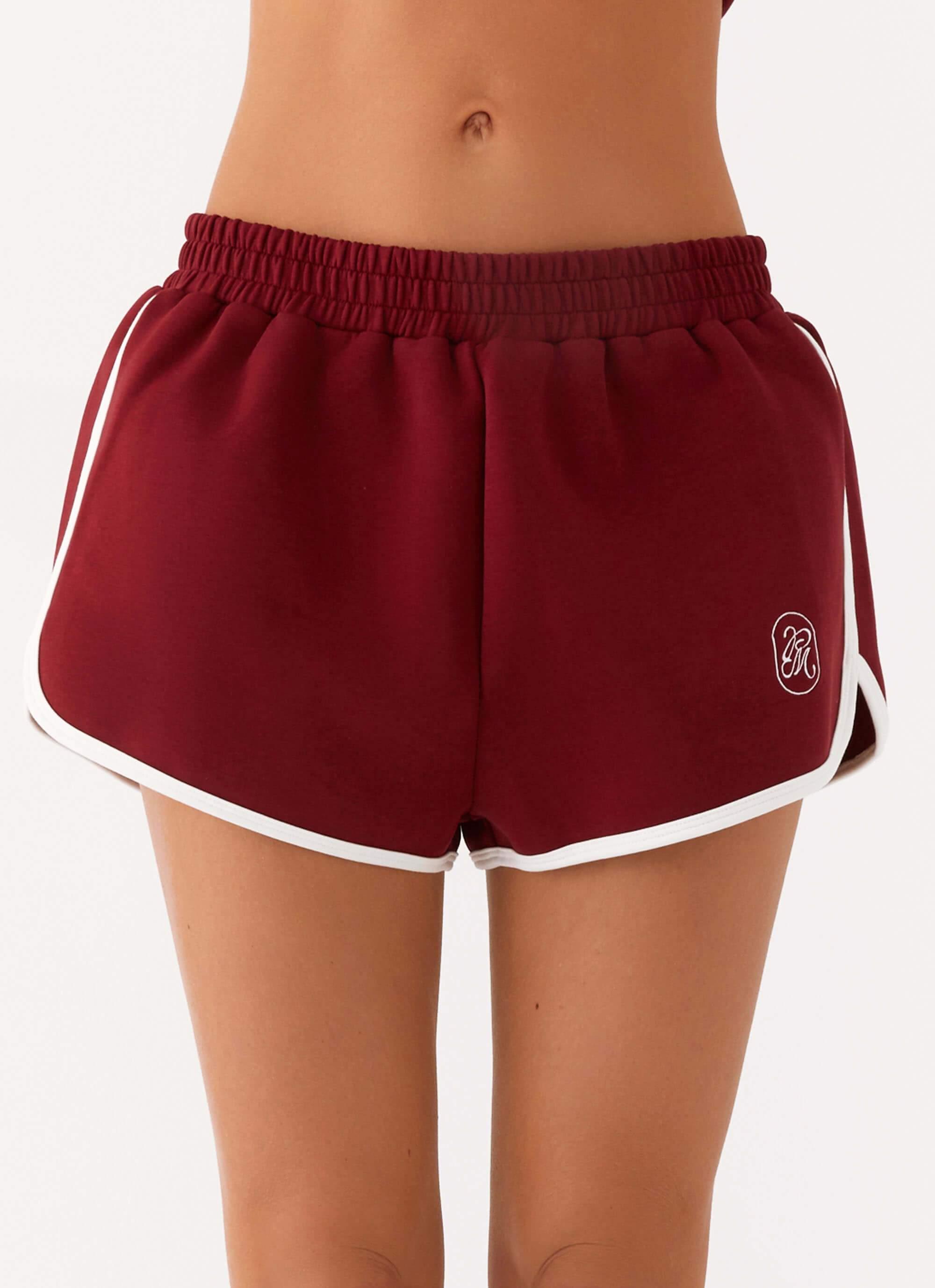 Out Of Your League Track Shorts - Red Product Image