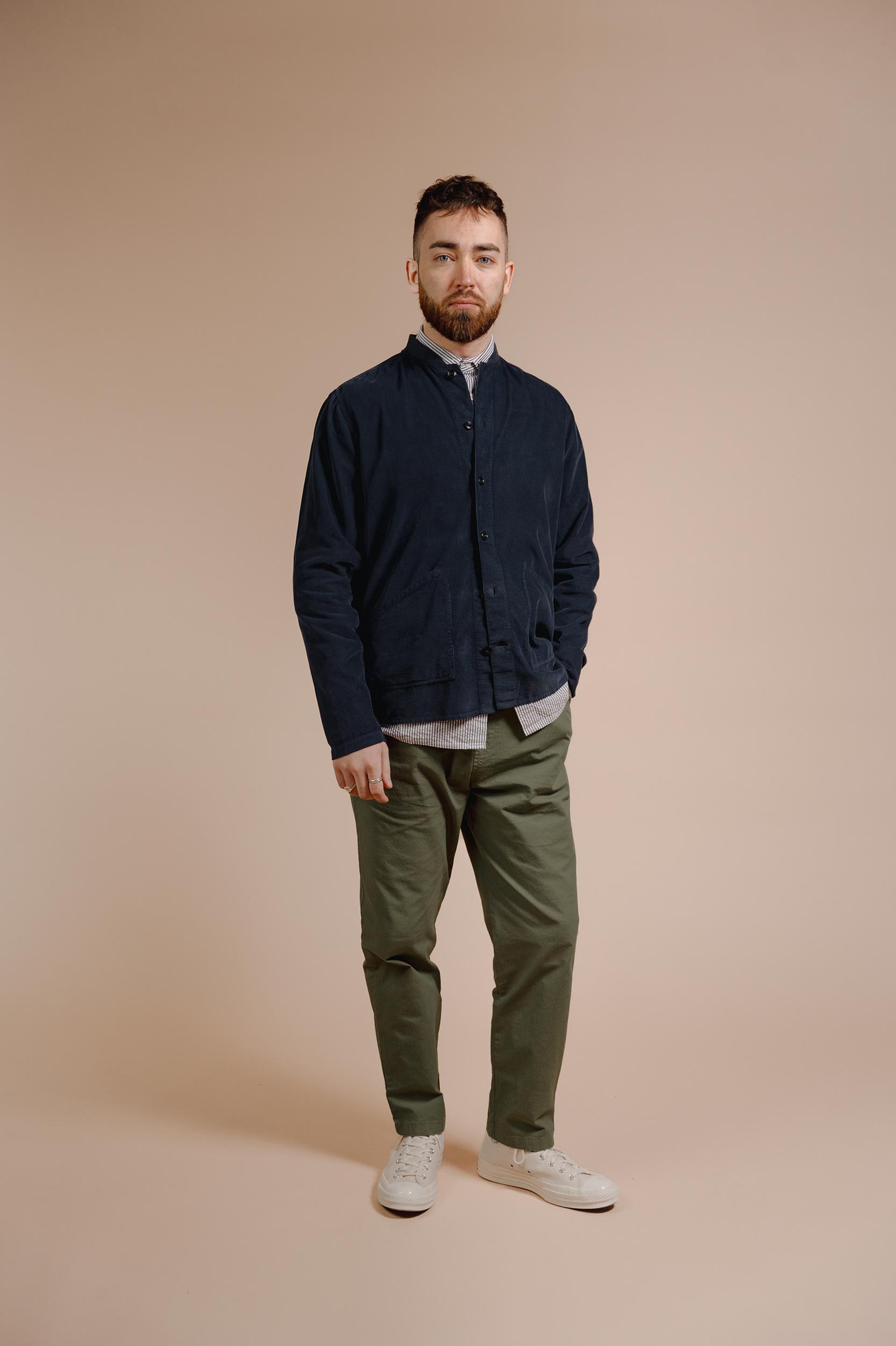 Archive Cord Baseball Overshirt Product Image