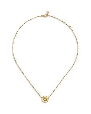 Temple St. Clair 18K Yellow Gold Diamond Orbit Pendant Necklace, 16-18 Product Image