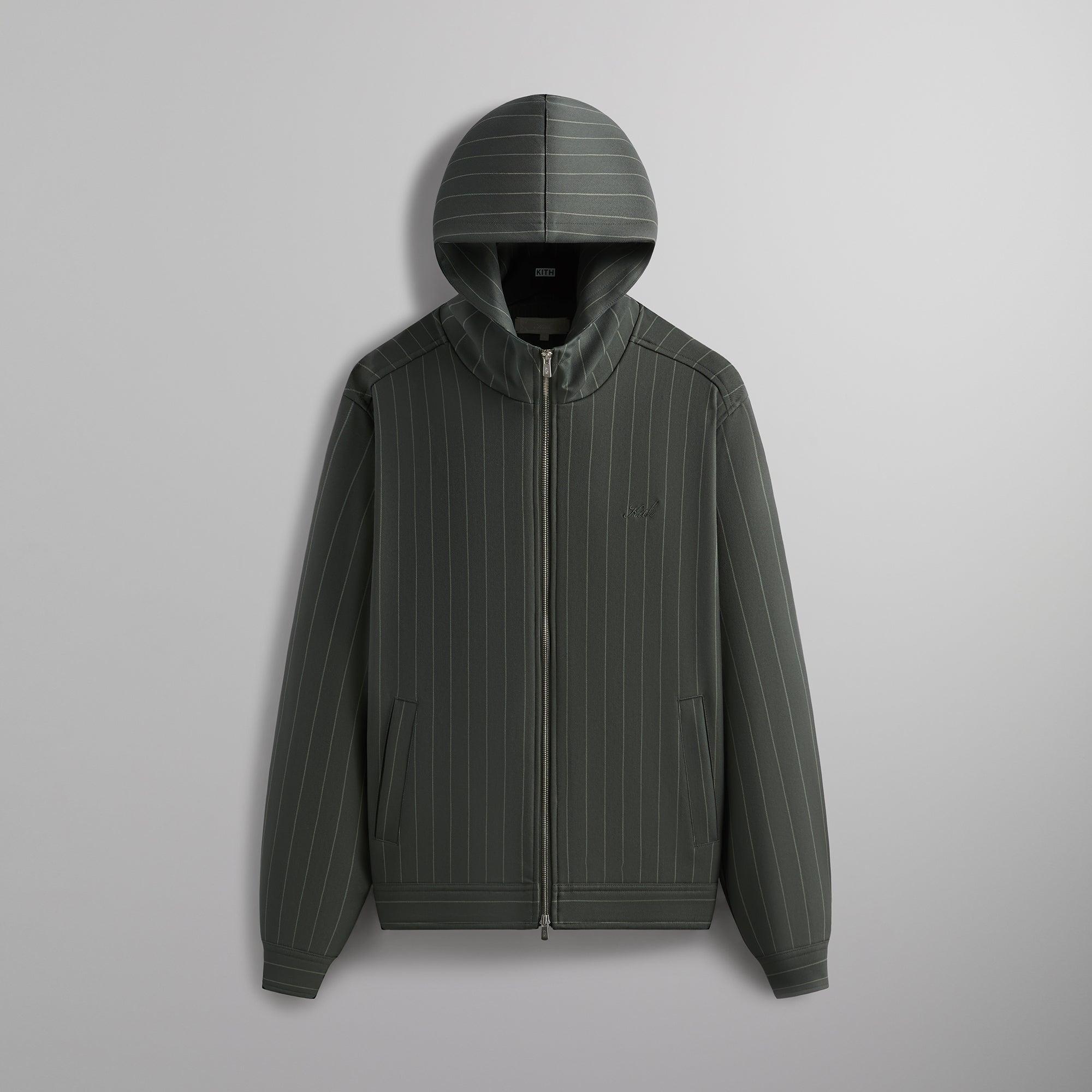 Kith Double Weave Selfridge Zip Up Hoodie - Machine Male Product Image