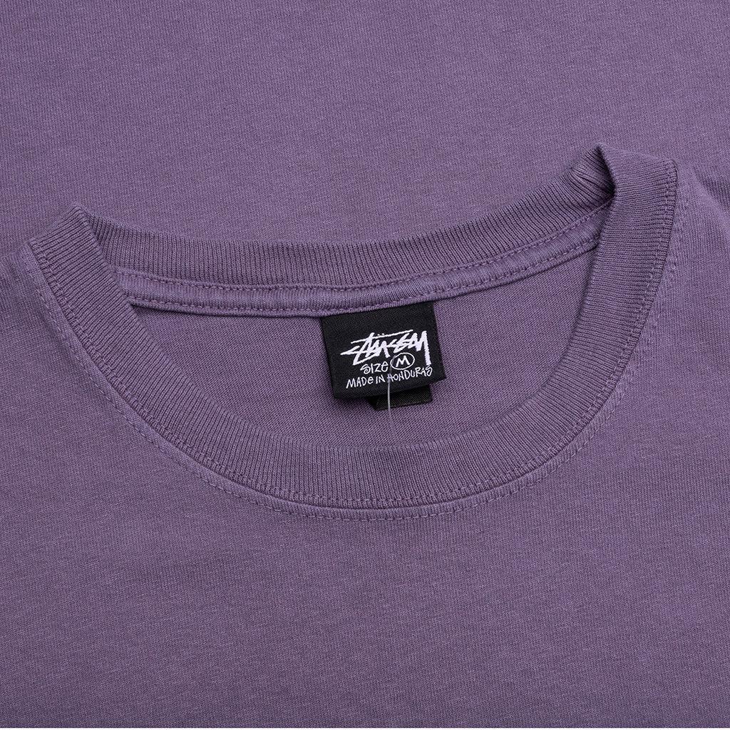 Cross Dot Pigment Dyed Tee - Grape Male Product Image