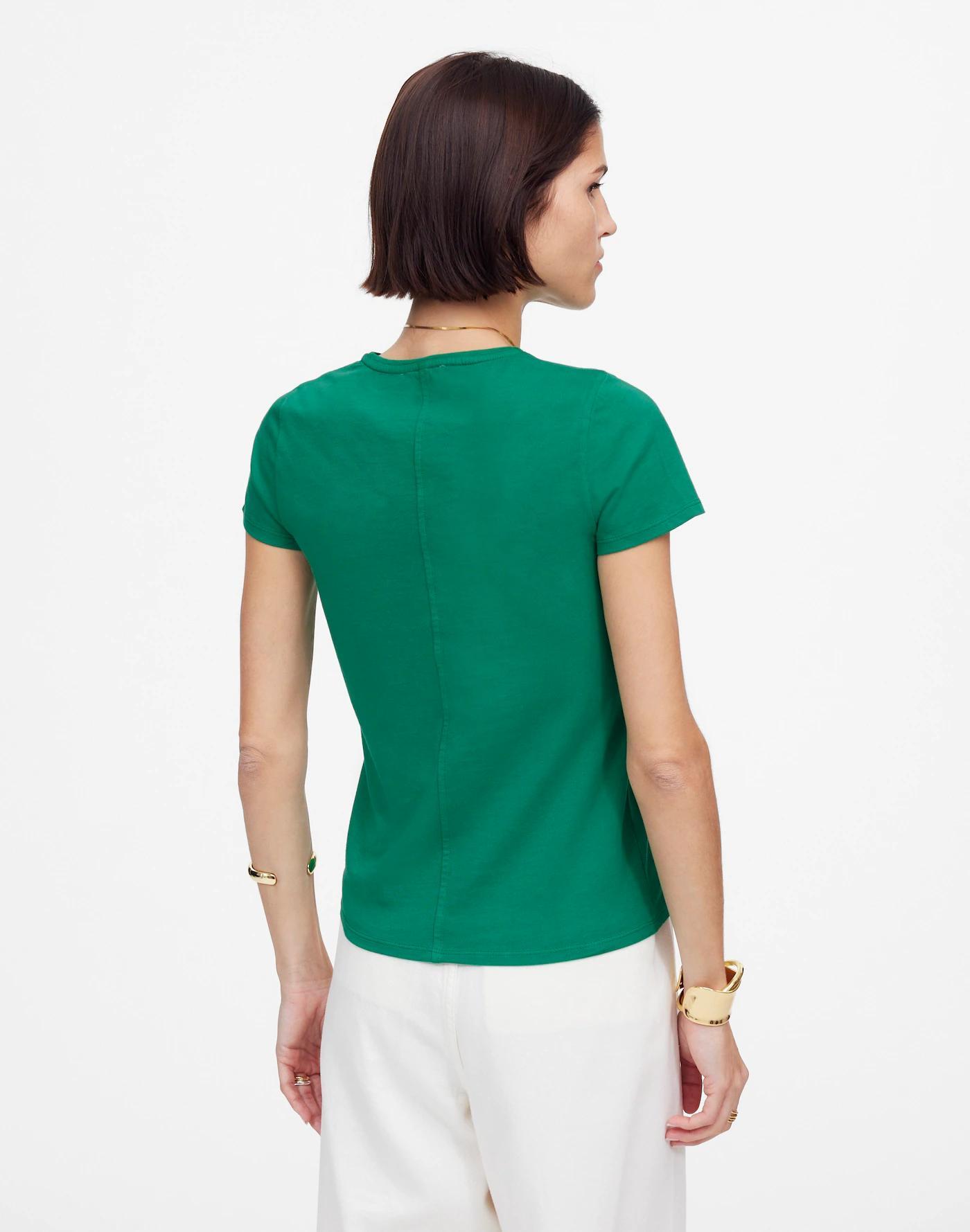 Essential Slim Tee in Lightweight Cotton Product Image