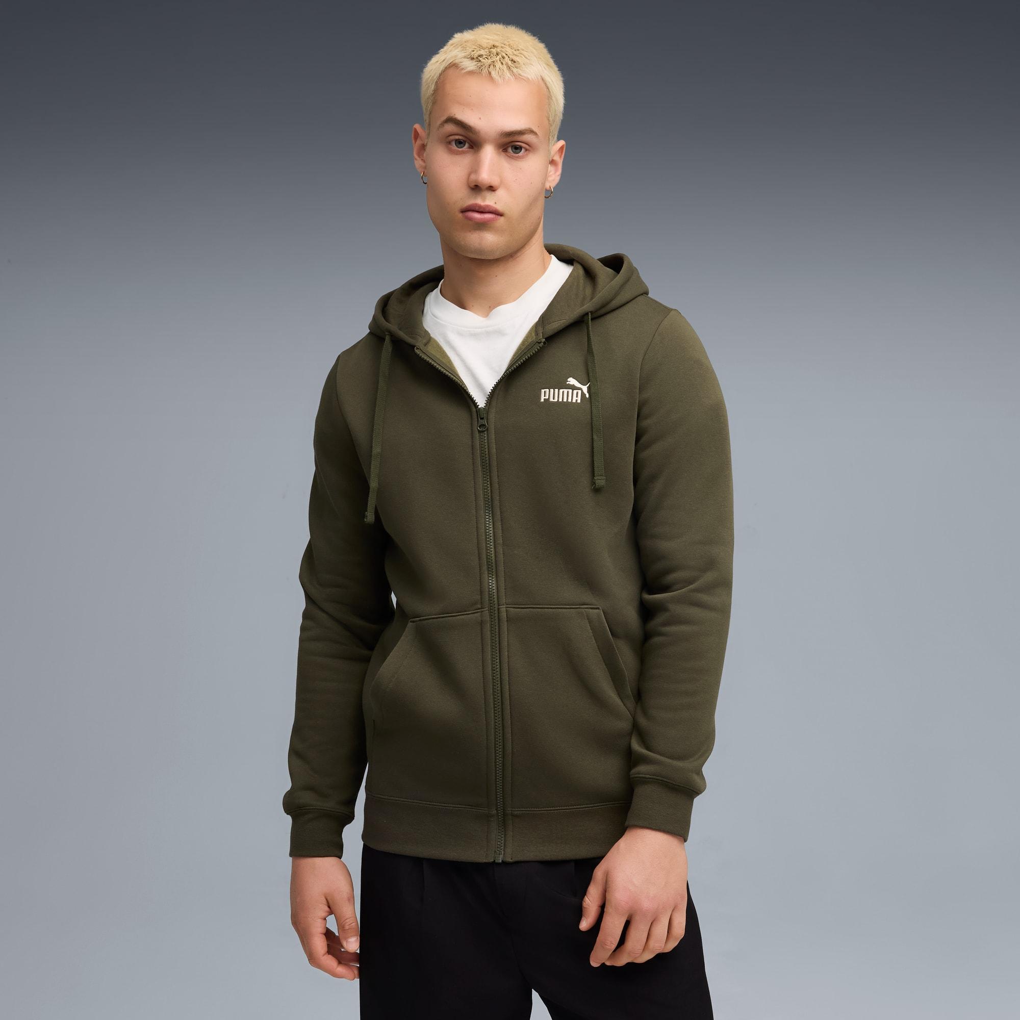 Essentials No. 1 Logo Full-Zip Hoodie Men Product Image
