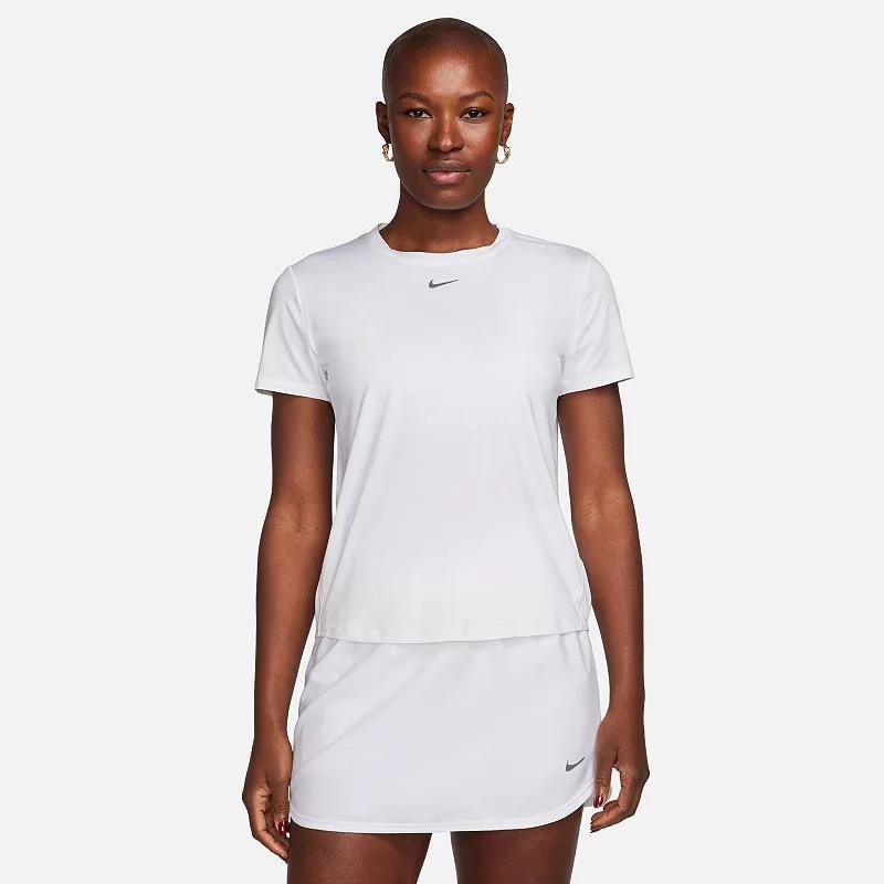 Nike Womens One Classic Dri-FIT Short-Sleeve Top | FN2798-100 Product Image