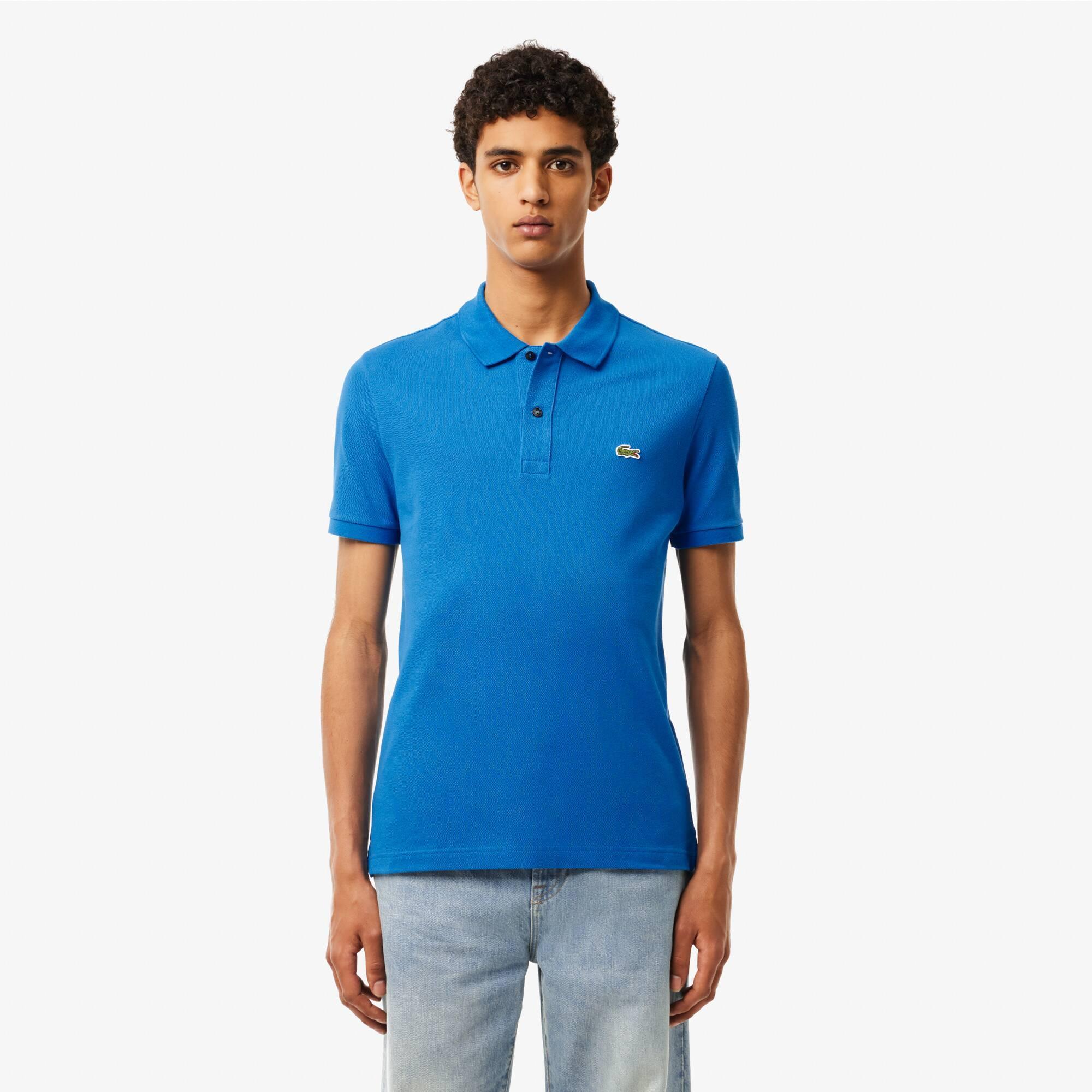 Slim Fit L.12.12 Piqué Polo Shirt Product Image