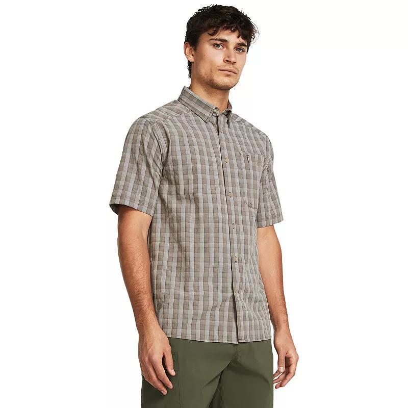 Men's UA Drift Tide 2.0 Plaid Short Sleeve Product Image