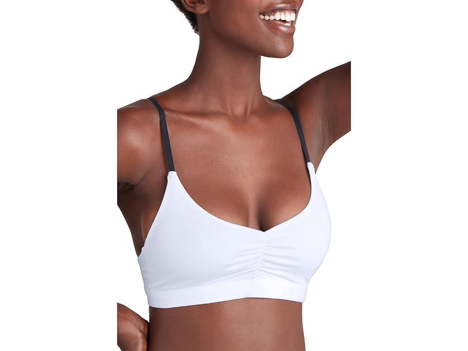 MeUndies Feel Free Ruched Bralette Women's Bra Product Image