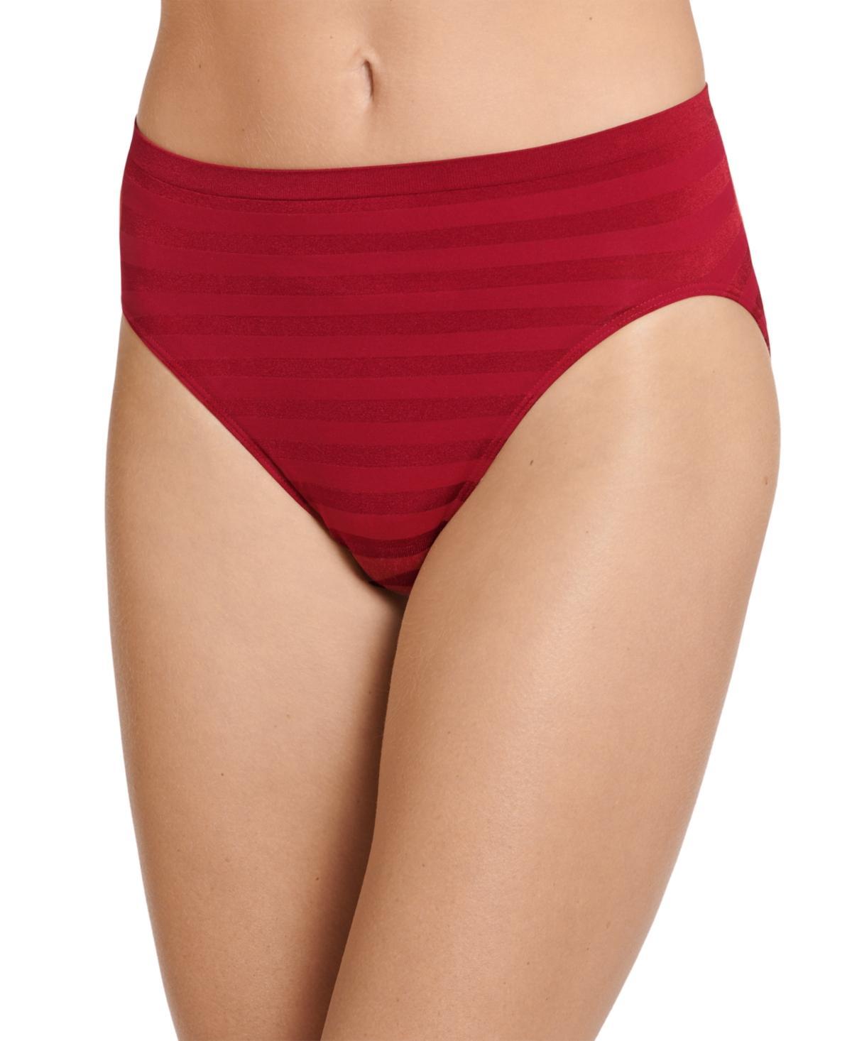 Jockey® Matte & Shine Seamfree® Hi Cut Panty - 1306 Product Image