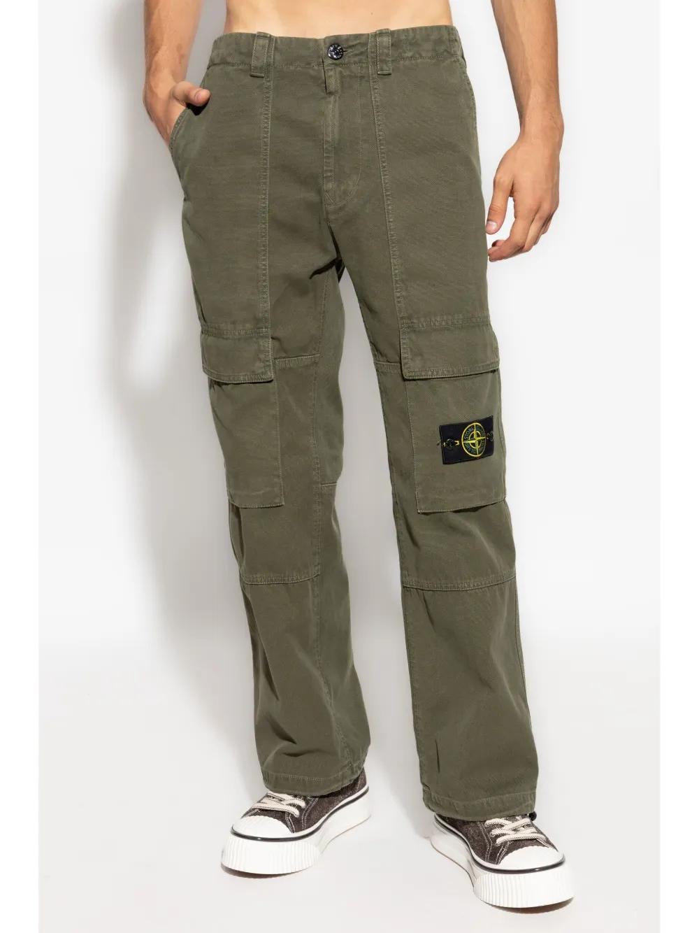 cotton cargo trousers Product Image