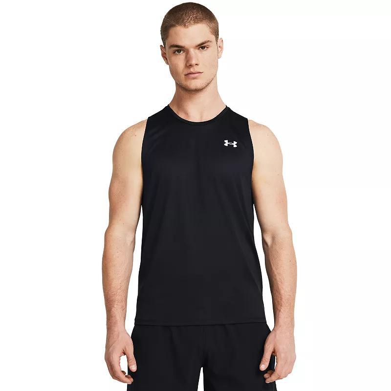 Under Armour Mens Ua Tech Performance Tank - Castlerock Gry/ Product Image