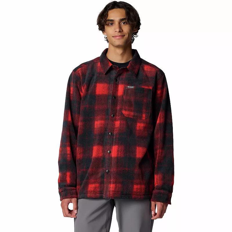 Columbia Men's Steens Mountain Printed Fleece Shirt Jacket II- Product Image