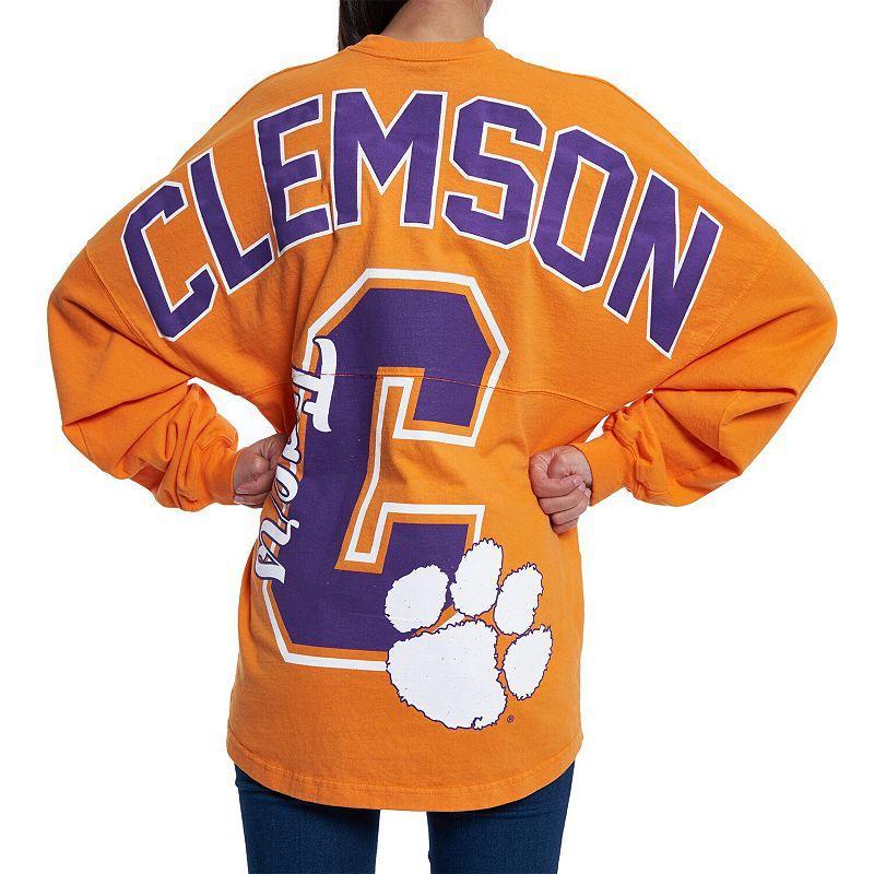 Womens Clemson Tigers Loud n Proud Spirit Jersey T-Shirt Product Image