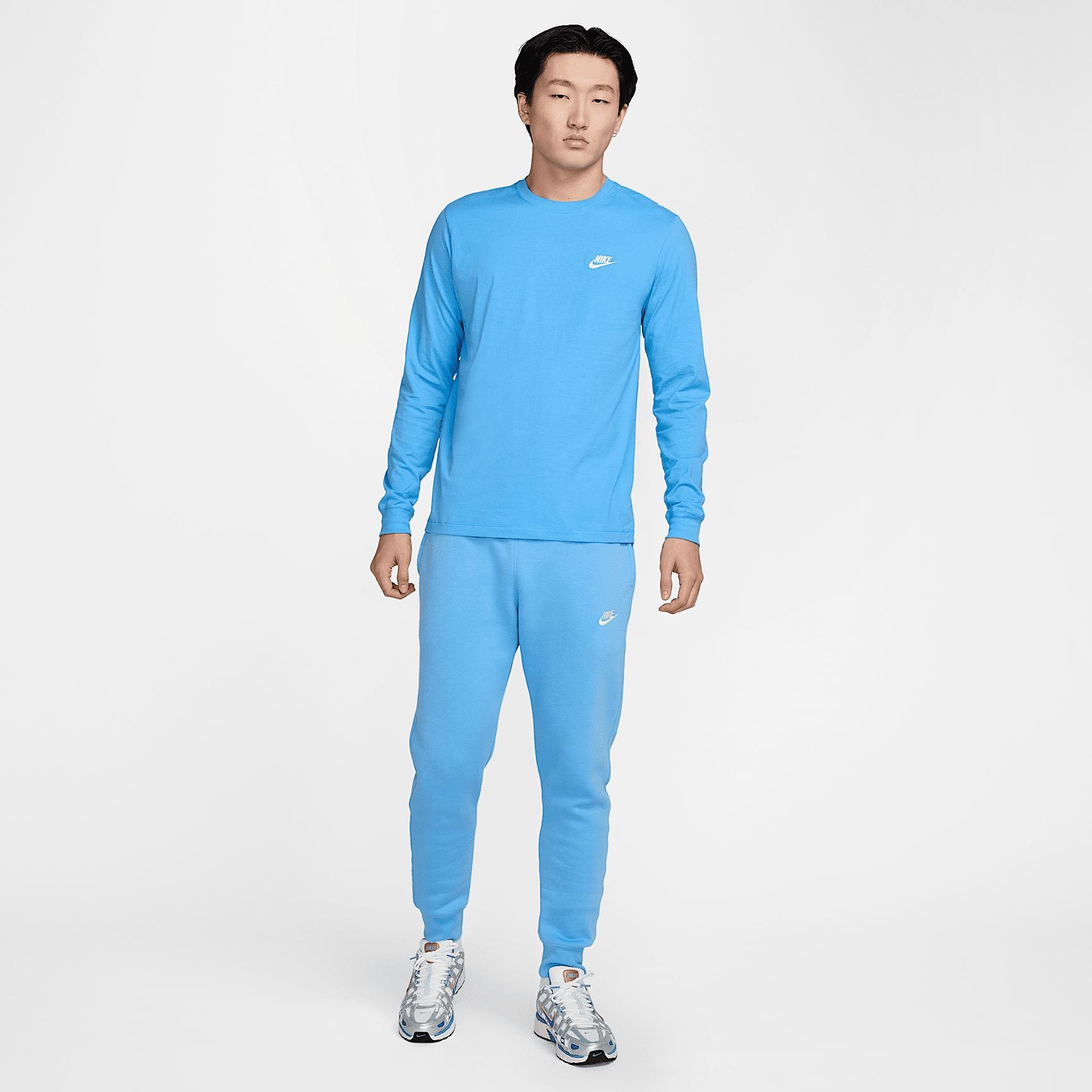 Mens Nike Sportswear Club Long-Sleeve T-Shirt | AR5193-063 Product Image