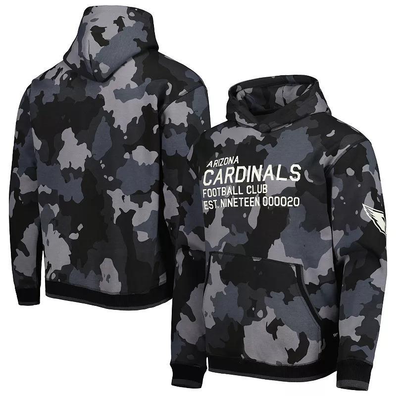 Men's The Wild Collective Black Arizona Cardinals Camo Pullover Hoodie, Size: Medium Product Image