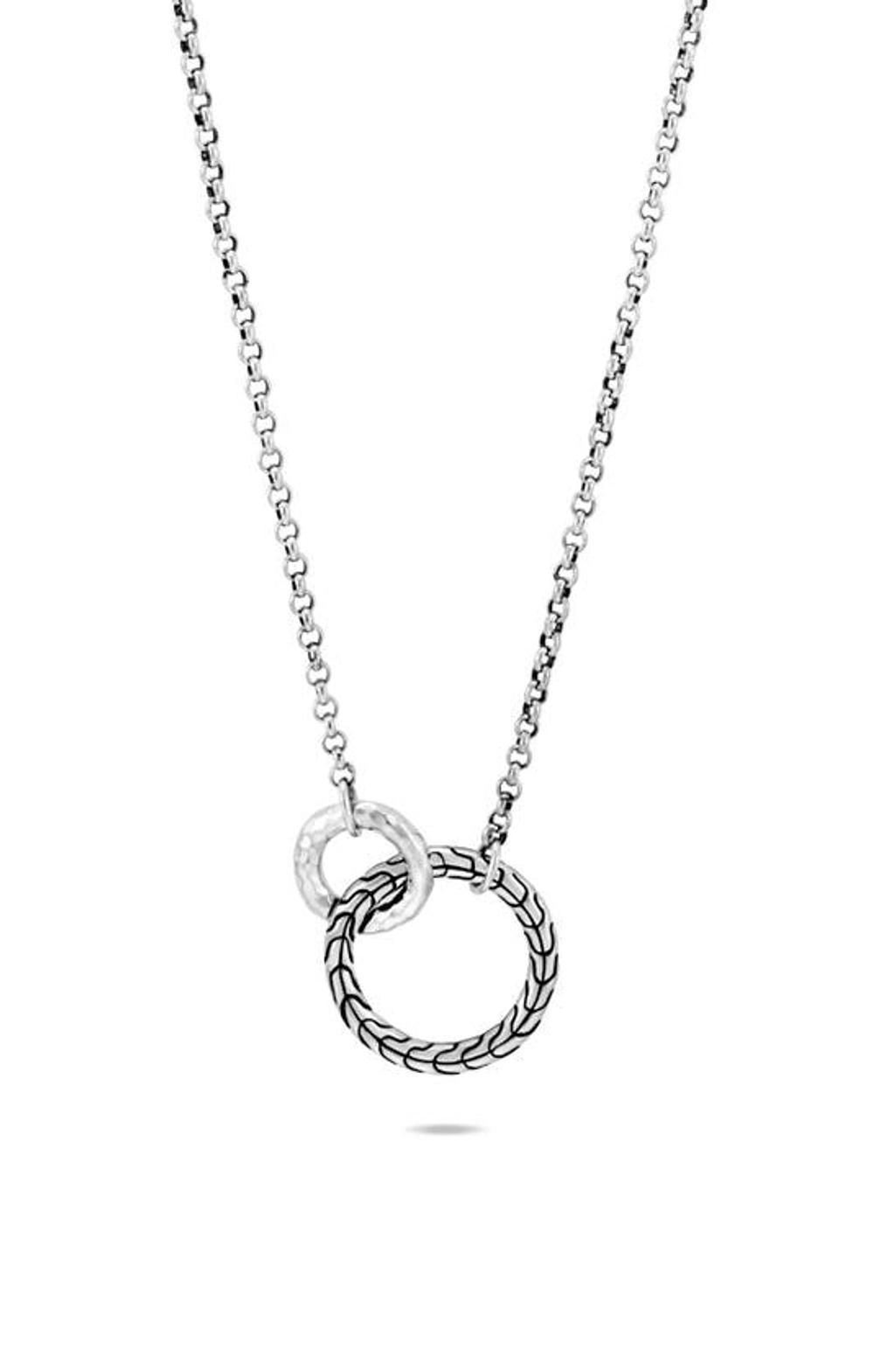 JOHN HARDY Classic Chain Sterling Silver Star Interlocking Eternity Pendant Necklace Product Image