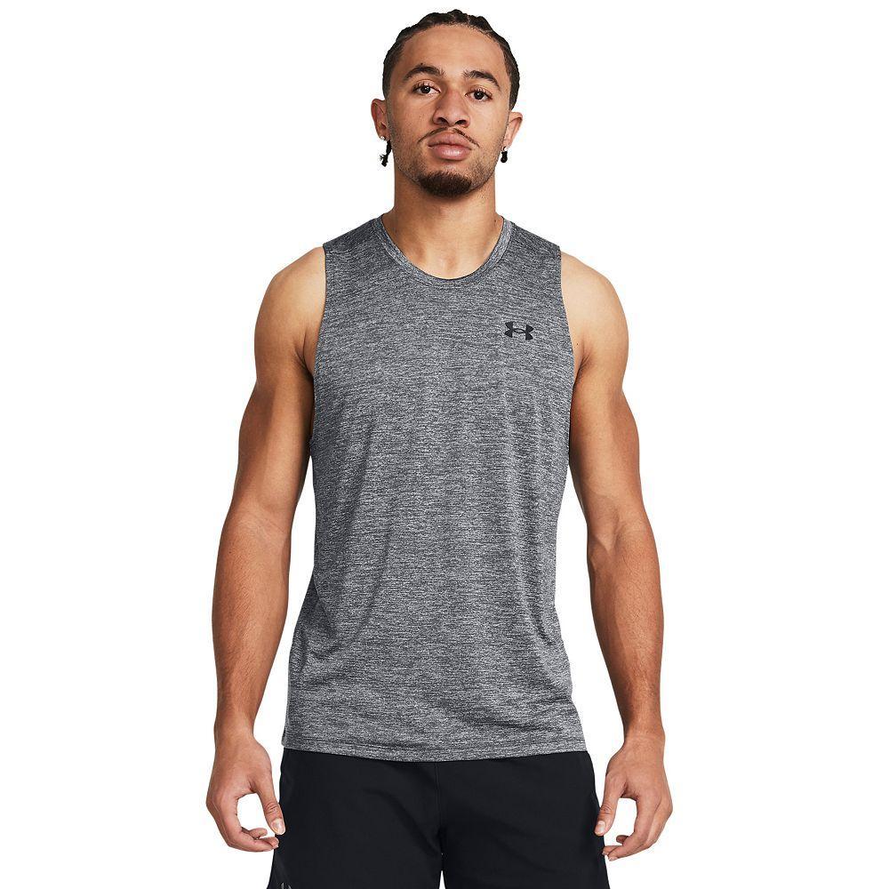 Big & Tall Under Armour Tech™ Tank Top, Men's, Size: 3XL, Castlerock Product Image