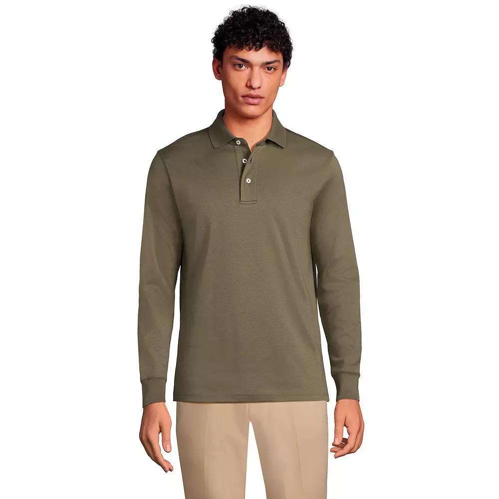 Men's Lands' End Soft Supima Polo,  Product Image
