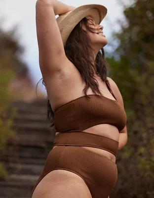 Aerie Crinkle Full Coverage One Piece Swimsuit Product Image