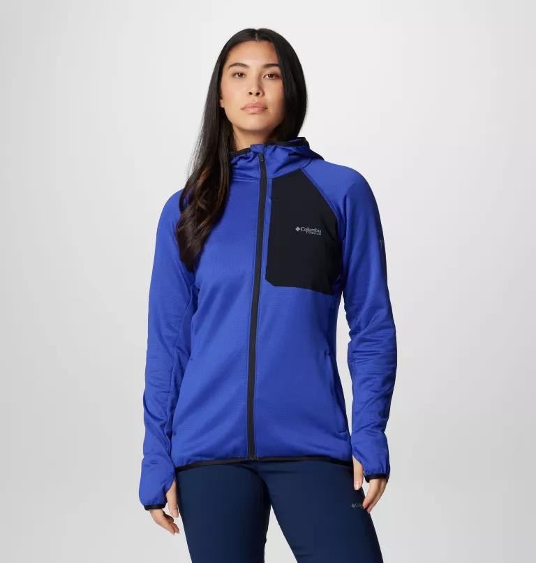 Women's Triple Canyon Grid Fleece Hooded Full Zip Jacket Product Image