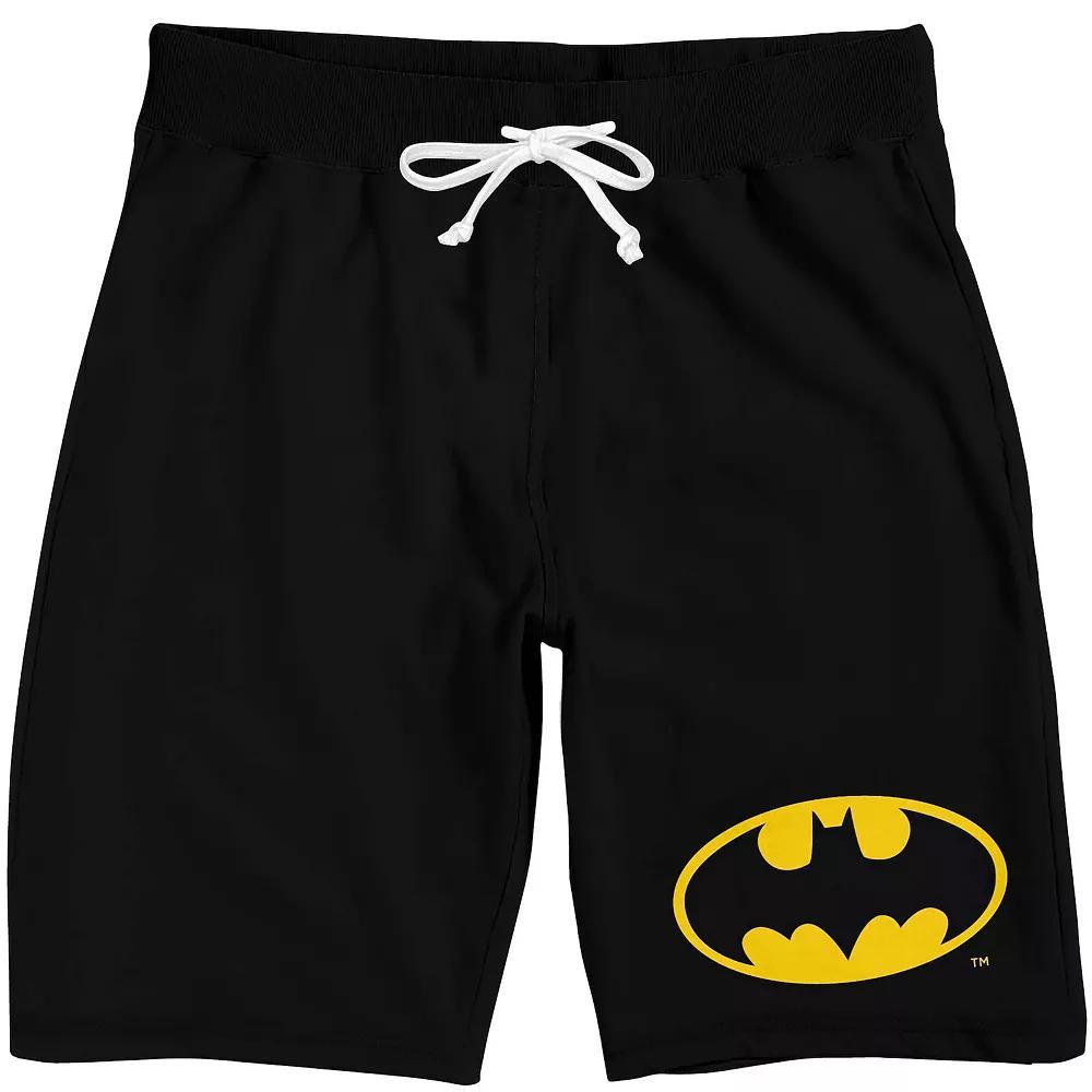Men's DC Comics Batman Classic Logo 9" Pajama Shorts,  Product Image