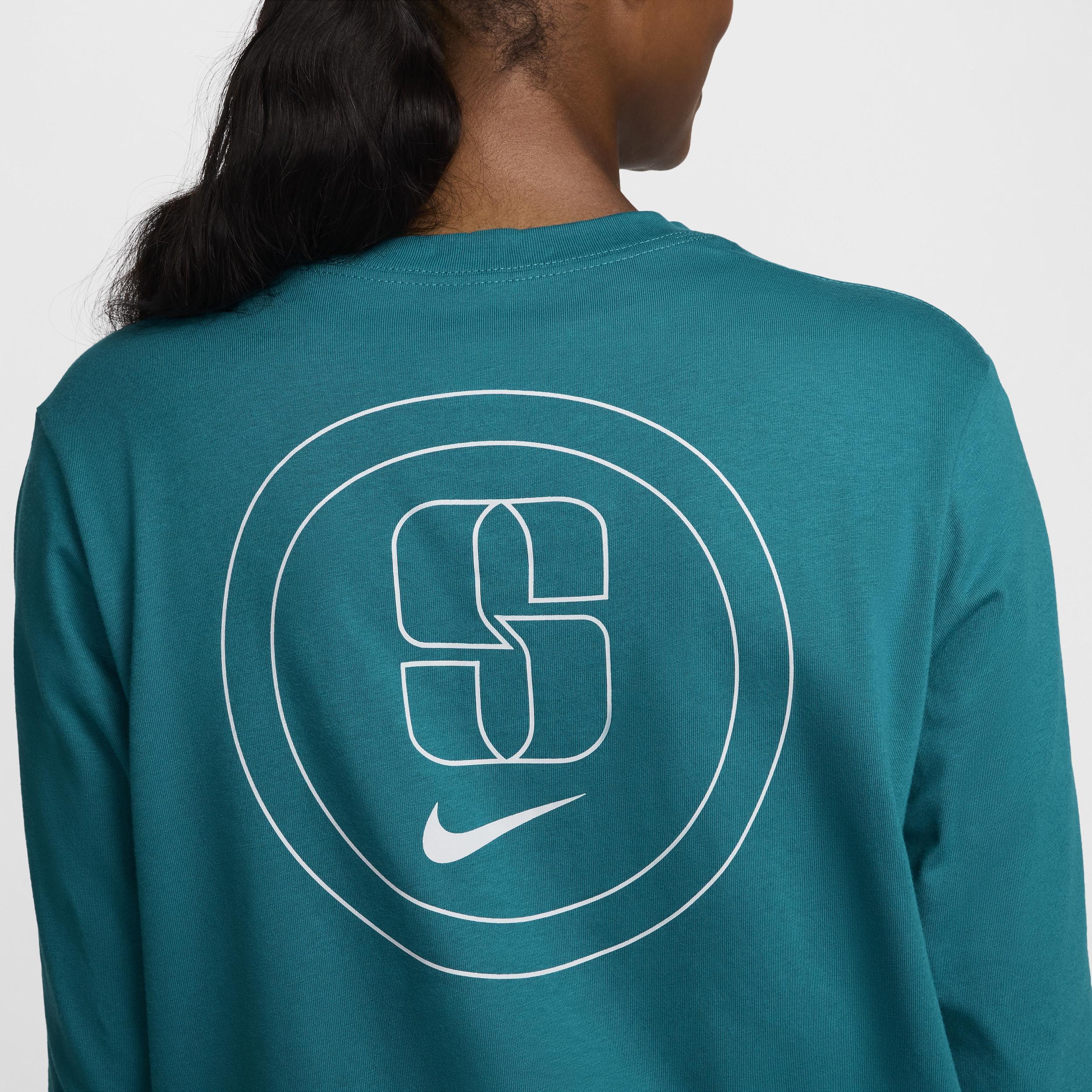 Sabrina Women's Long-Sleeve Basketball T-Shirt Product Image