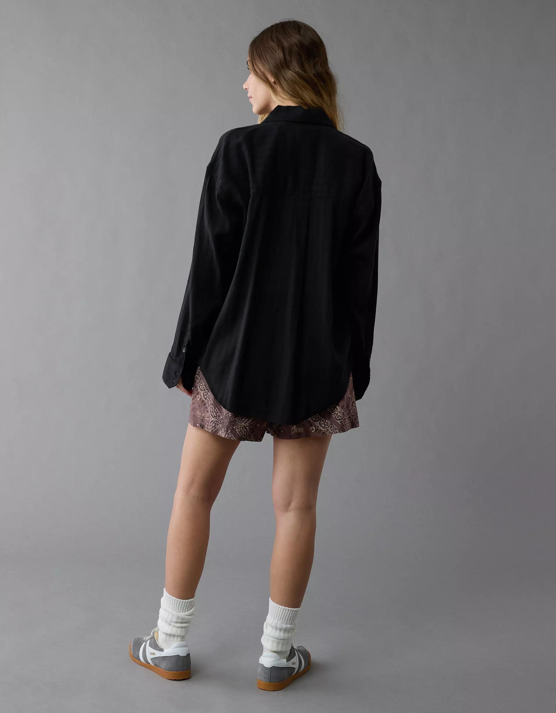 AE Perfect Button-Up Shirt Product Image