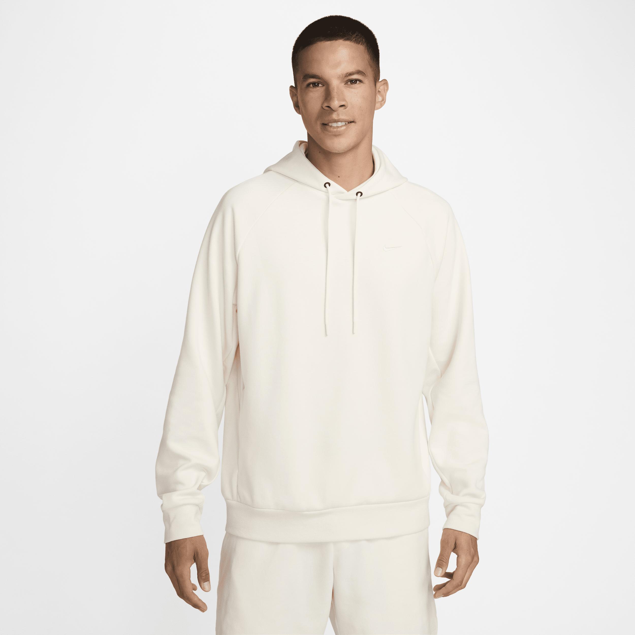 Nike Mens Primary Fleece Dri-FIT UV Pullover Performance Hoodie | FZ0969-110 Product Image