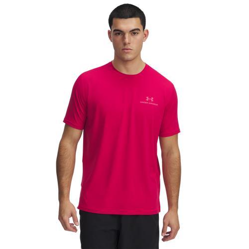 Under Armour Mens Under Armour Vanish Energy Short Sleeve T-Shirt - Mens Fire/Fire Product Image