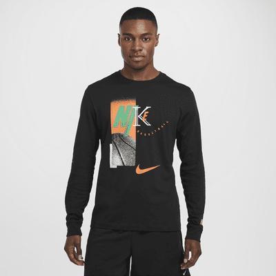 Nike Men's Long-Sleeve Basketball T-Shirt Product Image