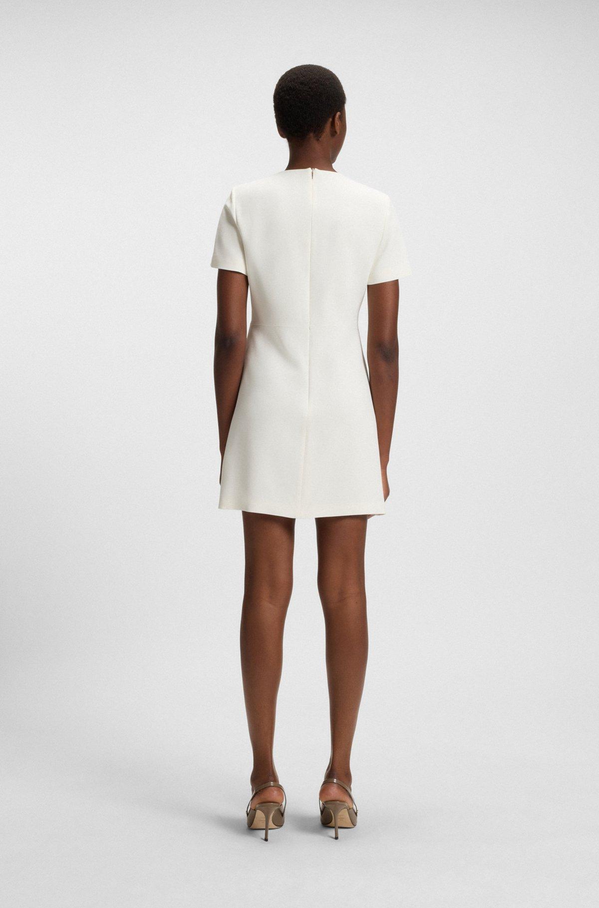 Shift dress in soft crepe Product Image