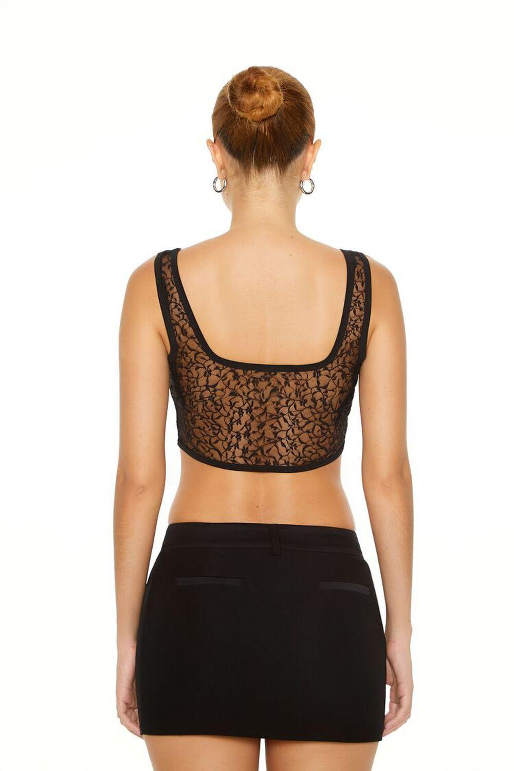 Lace Corset Crop Top | Forever 21 Product Image