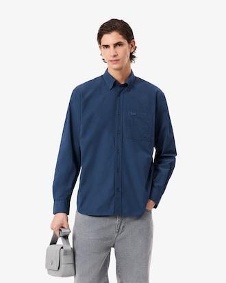 Lightweight Relaxed Fit Poplin Shirt Product Image