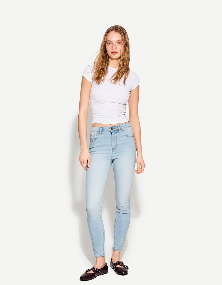 Super high-rise skinny jeans Product Image