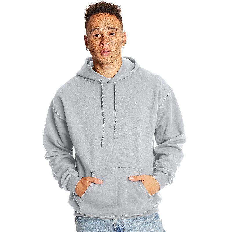 Hanes Ultimate Mens Heavyweight Fleece Hoodie White 3XL Product Image