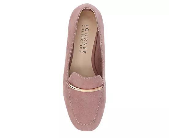 Journee Wrenn Tru Comfort Foam Womens Loafer Flats Pink Product Image