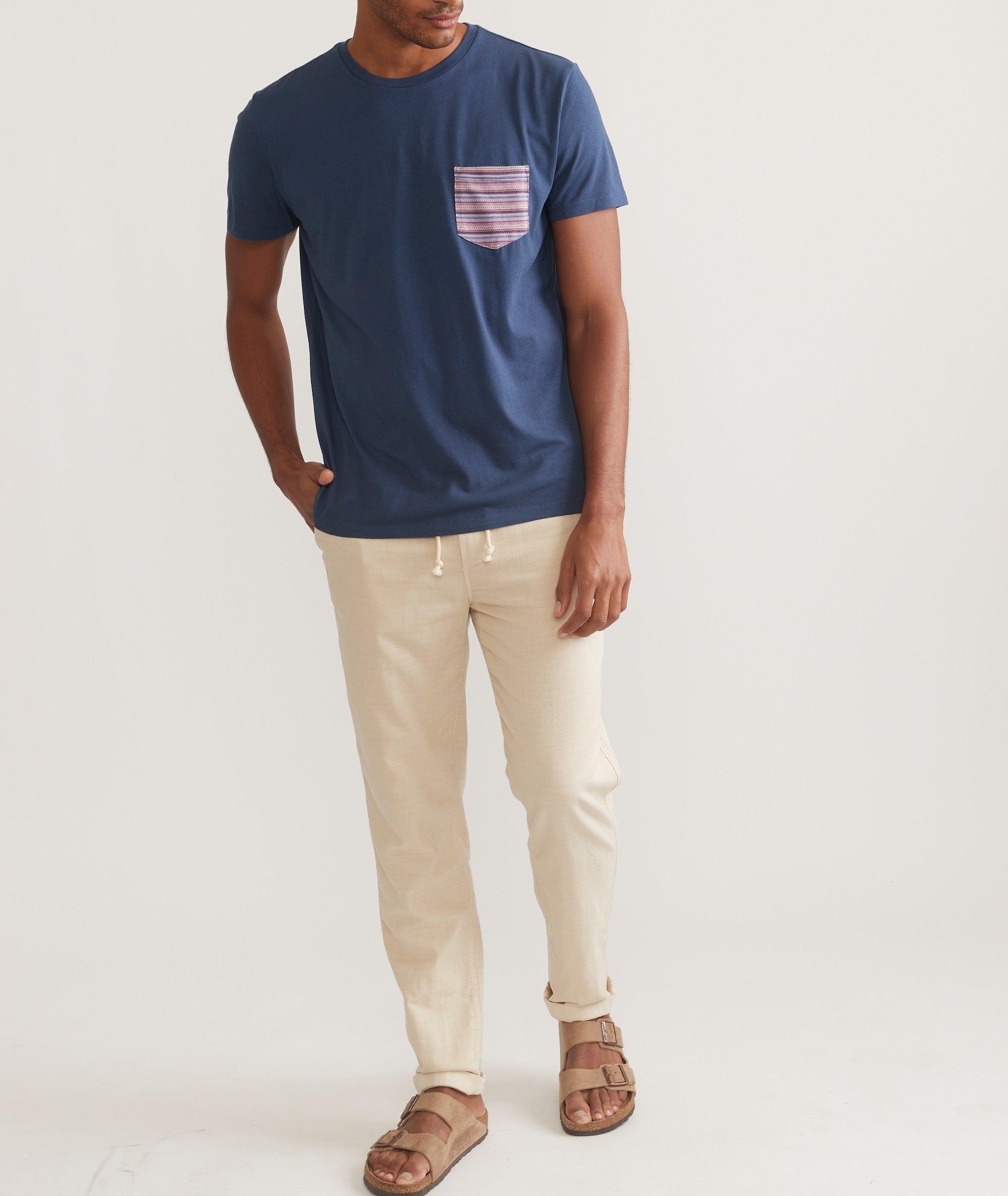 Signature Printed Pocket Tee Product Image