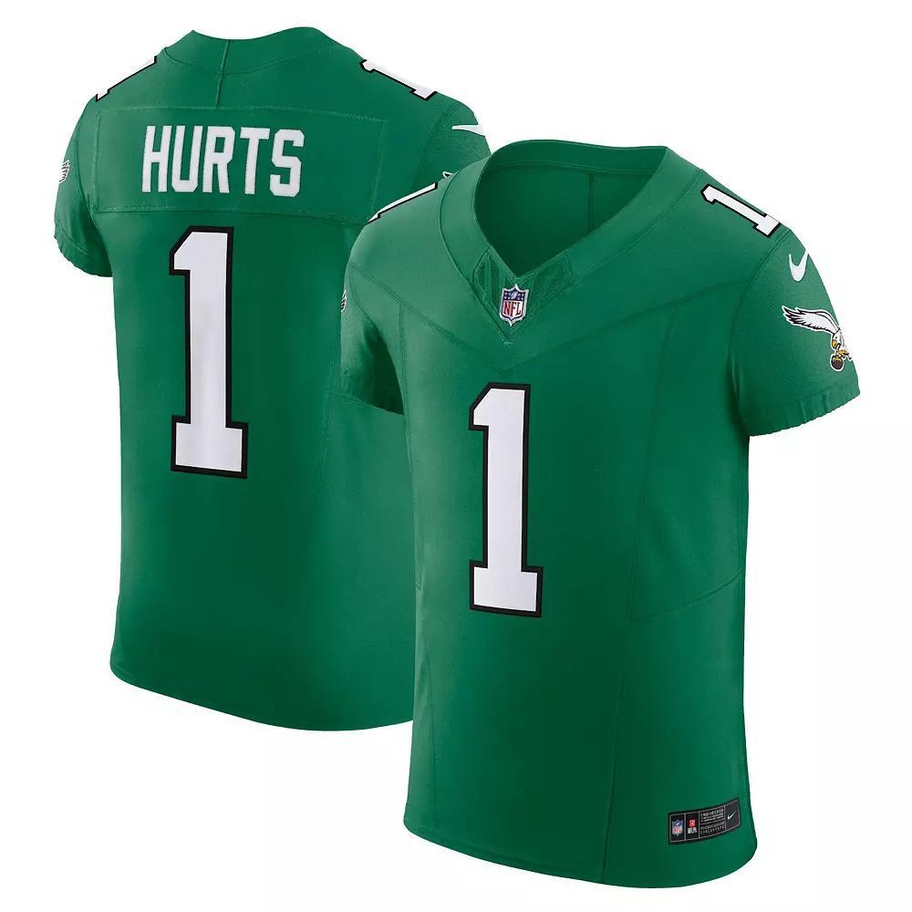 Jalen Hurts Philadelphia Eagles Nike Mens Dri-FIT NFL Elite Football Jersey | 58NM03T786F-8Y1 Product Image