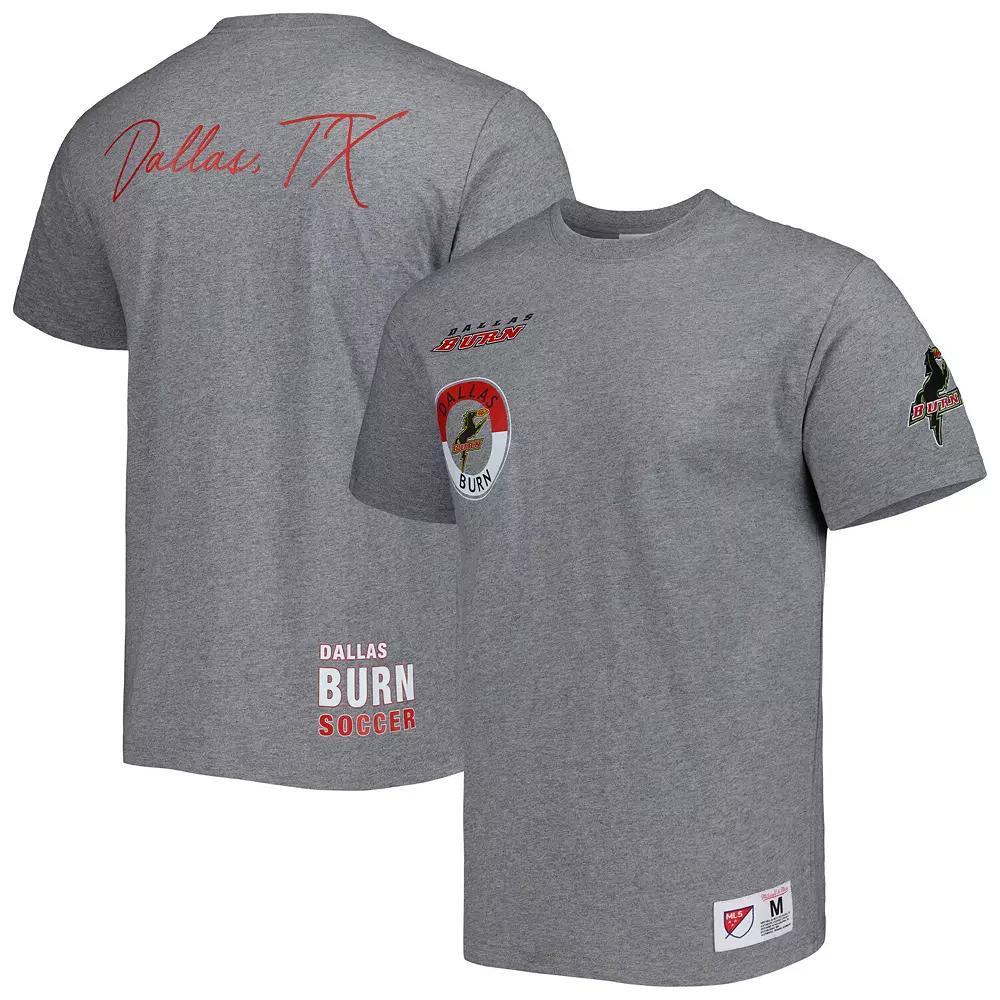 Men Mitchell & Ness Gray FC Dallas City Tee, Men's,  Product Image